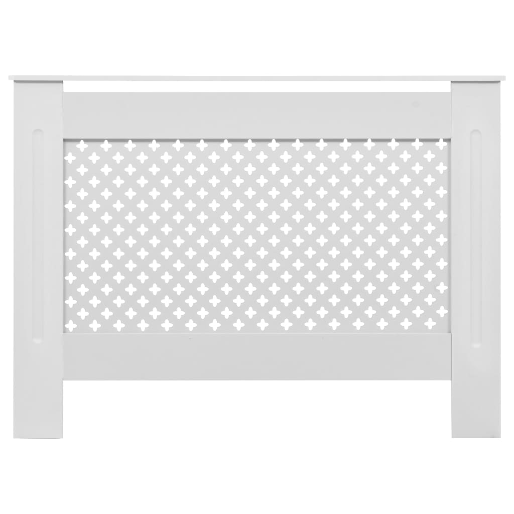 Vidaxl Radiatorom construction 112x19x81.5 cm MDF White