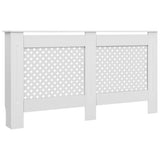 Vidaxl Radiatorom Construction 152x19x81.5 cm MDF bianco