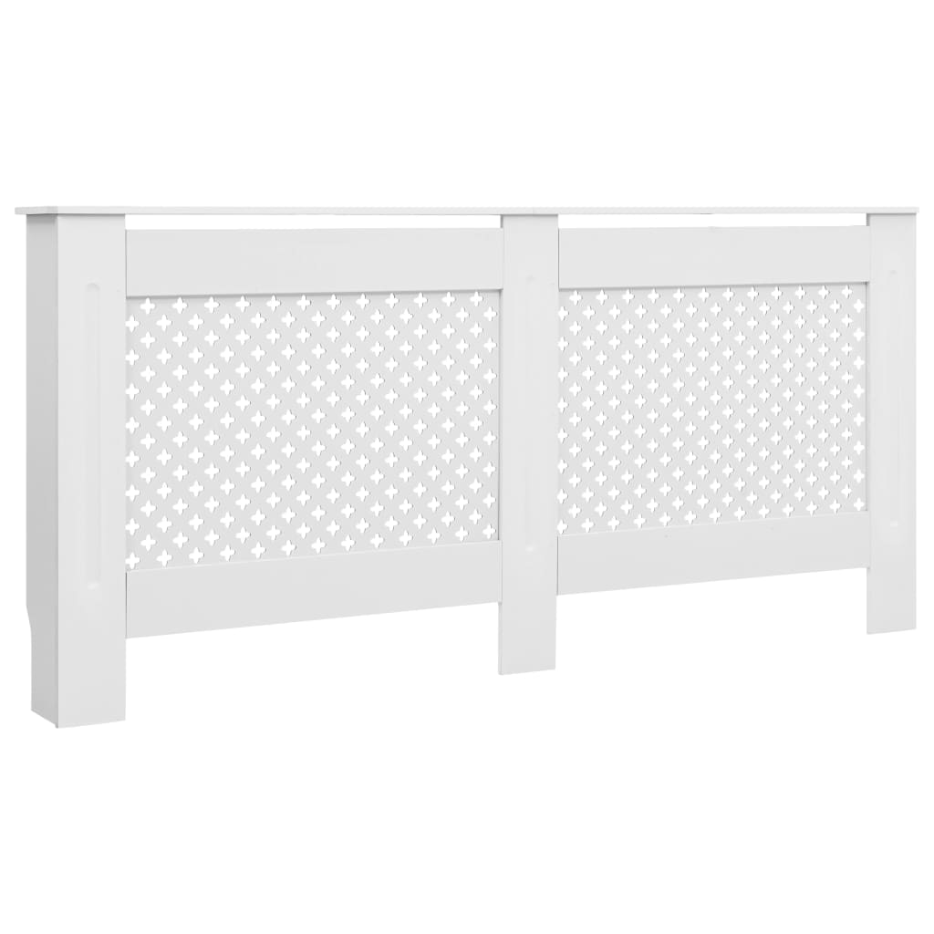 Vidaxl Radiatorom Construction 172x19x81.5 cm MDF White