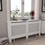 Vidaxl Radiatorom Construction 172x19x81.5 cm MDF White