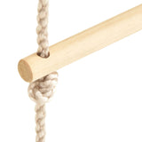 Vidaxl rope ladder 30x168 cm Solid wood and PE