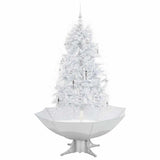 Vidaxl Christmas Snowing avec parapluie 170 cm blanc