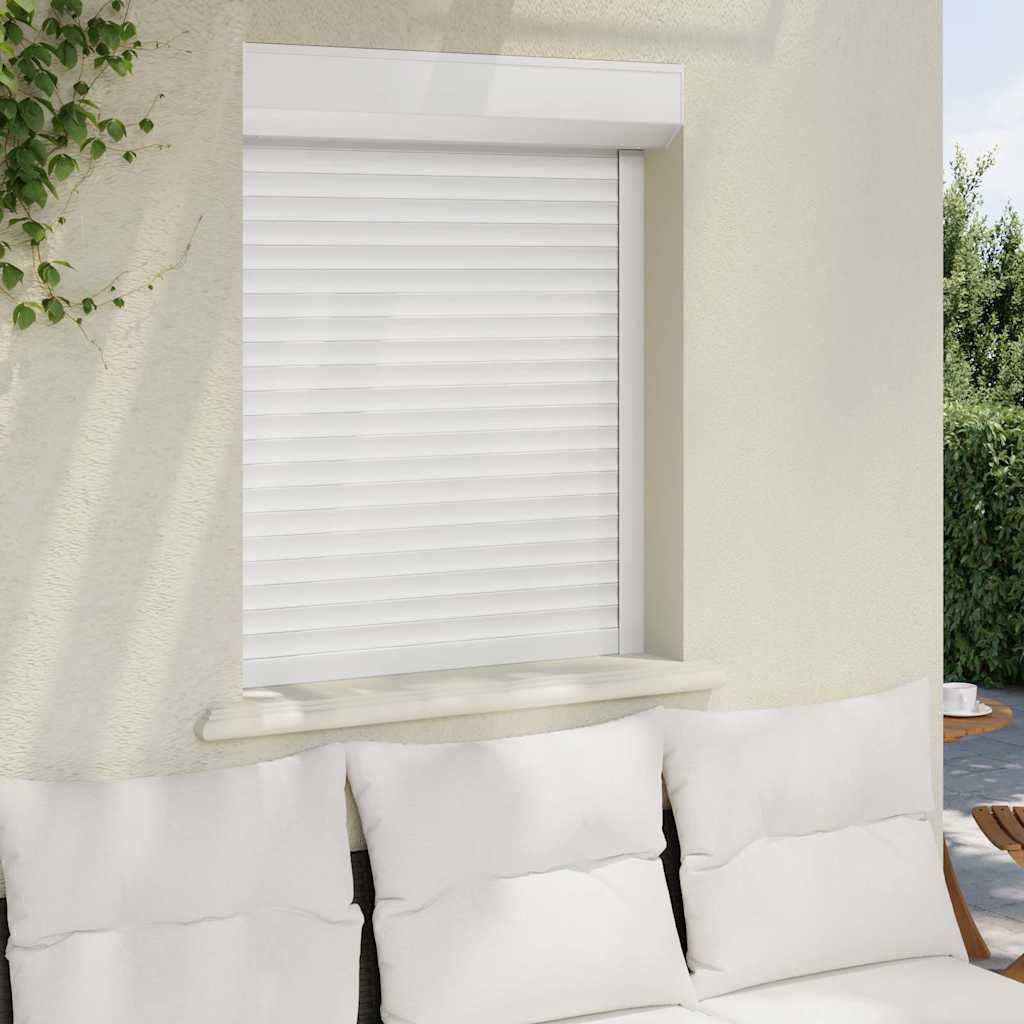 Vidaxl roller shutter 80x100 cm aluminum white