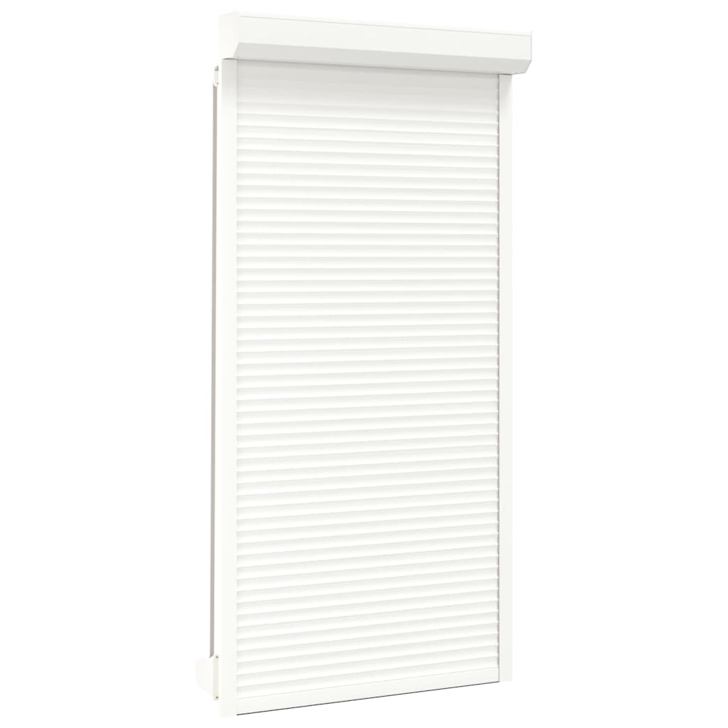 Vidaxl roller shutter 110x220 cm aluminum white