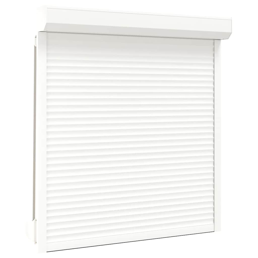 Vidaxl Roller Shutter 130x140 cm Aluminium White