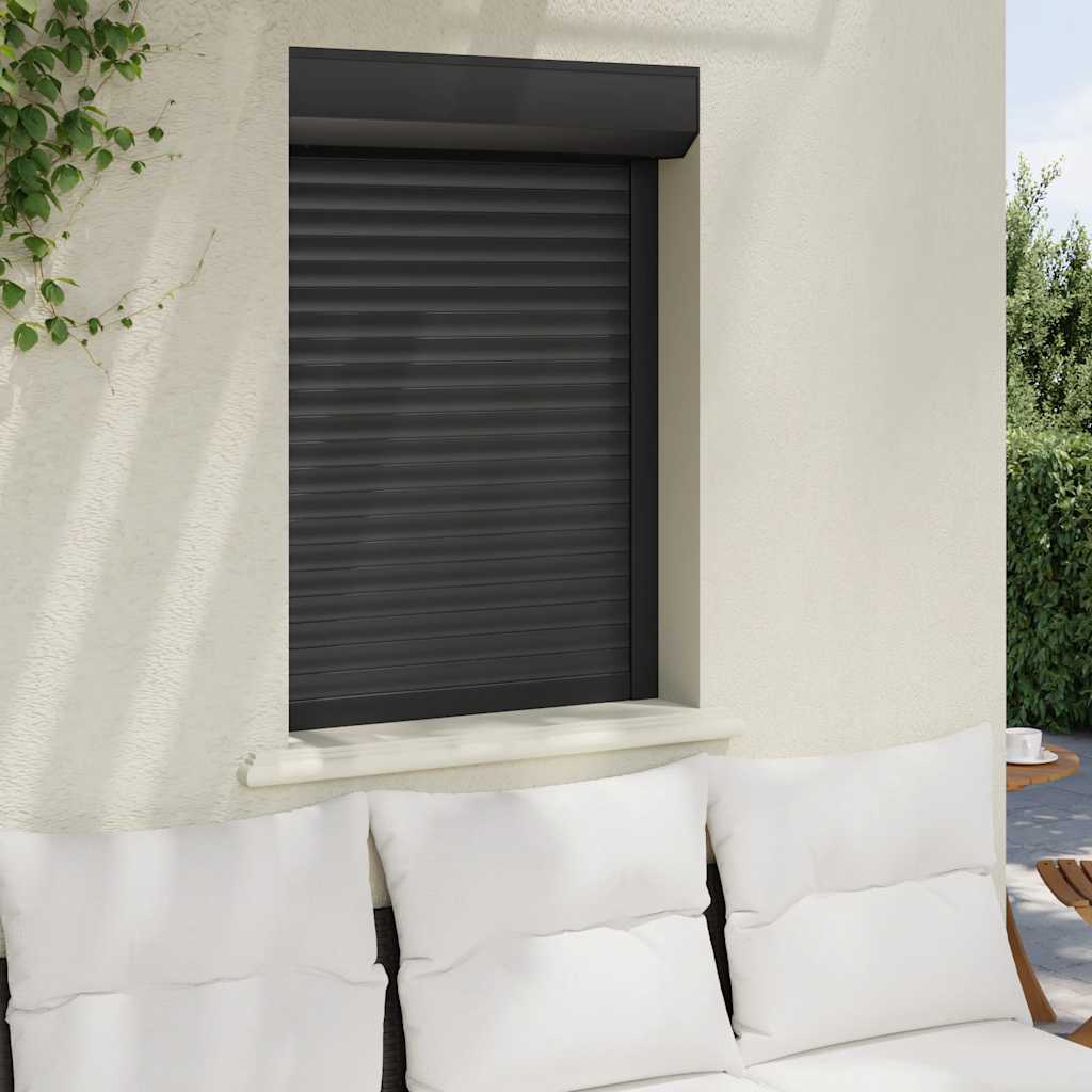 Vidaxl Roller Shutter 70x100 cm Aluminium Anthhracite -Colored