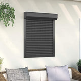 Vidaxl Roller Shutter 70x100 cm Aluminium -Anthrazit -ausgelöst