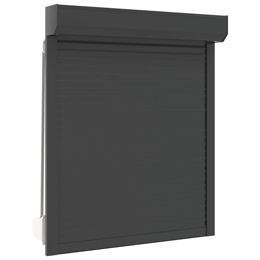 Vidaxl Roller Shutter 100x130 cm aluminium Anthracite -färgad