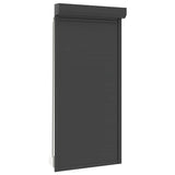 Volet à rouleaux vidaxl 100x210 cm anthracite en aluminium -colore