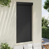 Vidaxl Roller Shutter 100x210 cm aluminium Anthracite -färgad