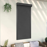 Vidaxl Roller Shutter 100x210 cm Aluminium -Anthrazit -ausgelöst