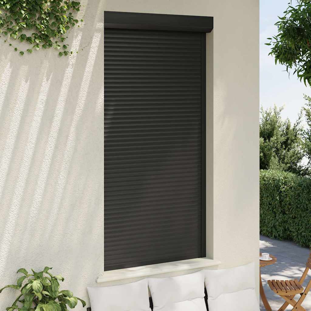 Vidaxl Roller Shutter 110x220 cm aluminium Anthracite Colored