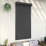 Vidaxl Roller Shutter 110x220 cm Aluminium -Anthrazitfarbe