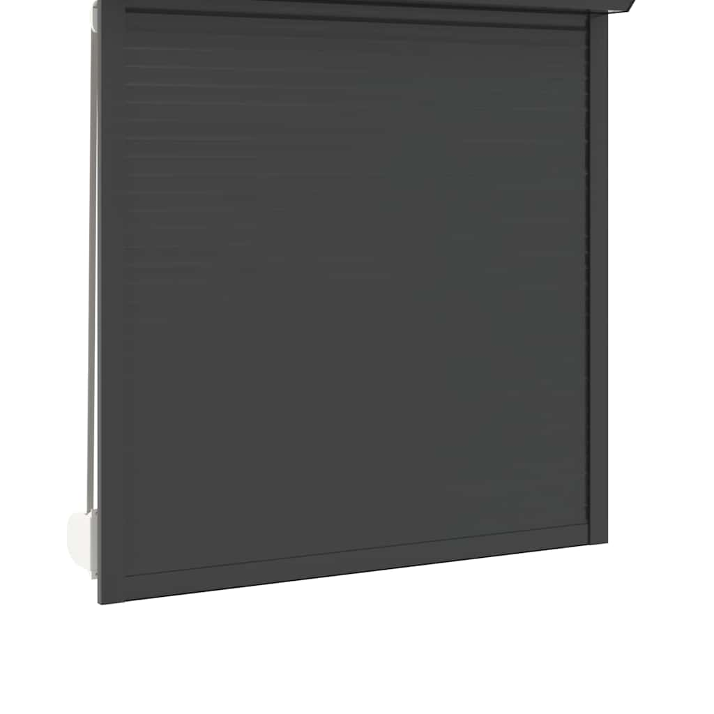 Vidaxl Roller Shutter 130x140 cm aluminium Anthracite -färgad