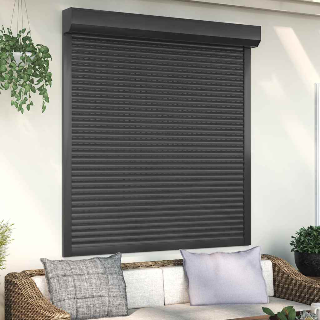 Vidaxl Roller Shutter 140x150 cm antracitu barevného