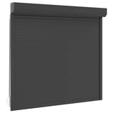 Vidaxl Roller Shutter 160x150 cm hliníkový antracity -