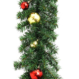 Vidaxl Garland de Noël décoré de balles de Noël 5 m