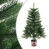 Vidaxl Kunstkerstboom avec des aiguilles réalistes 65 cm verts