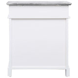 VidaXL shoe cabinet 50x28x58 cm Paulowniahout Gray