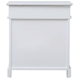 Vidaxl skoskåp 50x28x58 cm Paulowniahout White