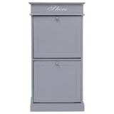 Kabinet bot Vidaxl 50x28x98 cm Paulowniahout Grey