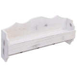Vidaxx porte-manteau mural 50x10x23 cm bois blanc