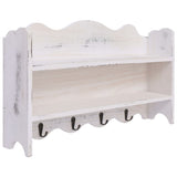 Winorka Vidaxl Rack 50x10x30 cm White White