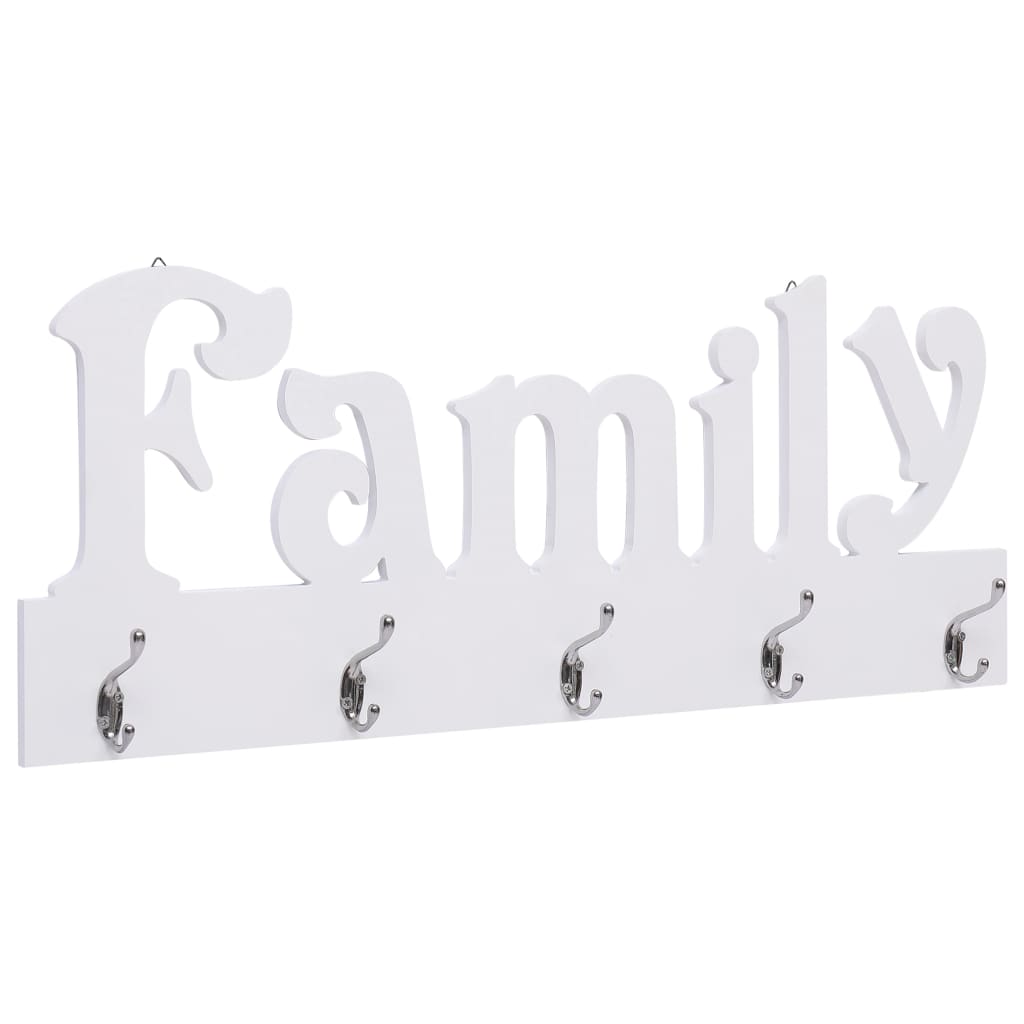 Vidaxl stenski plašč Rack Family 74x29,5 cm