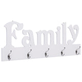 Vidaxl stenski plašč Rack Family 74x29,5 cm