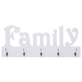 Vidaxl Wall Coat Rack Family 74x29.5 cm