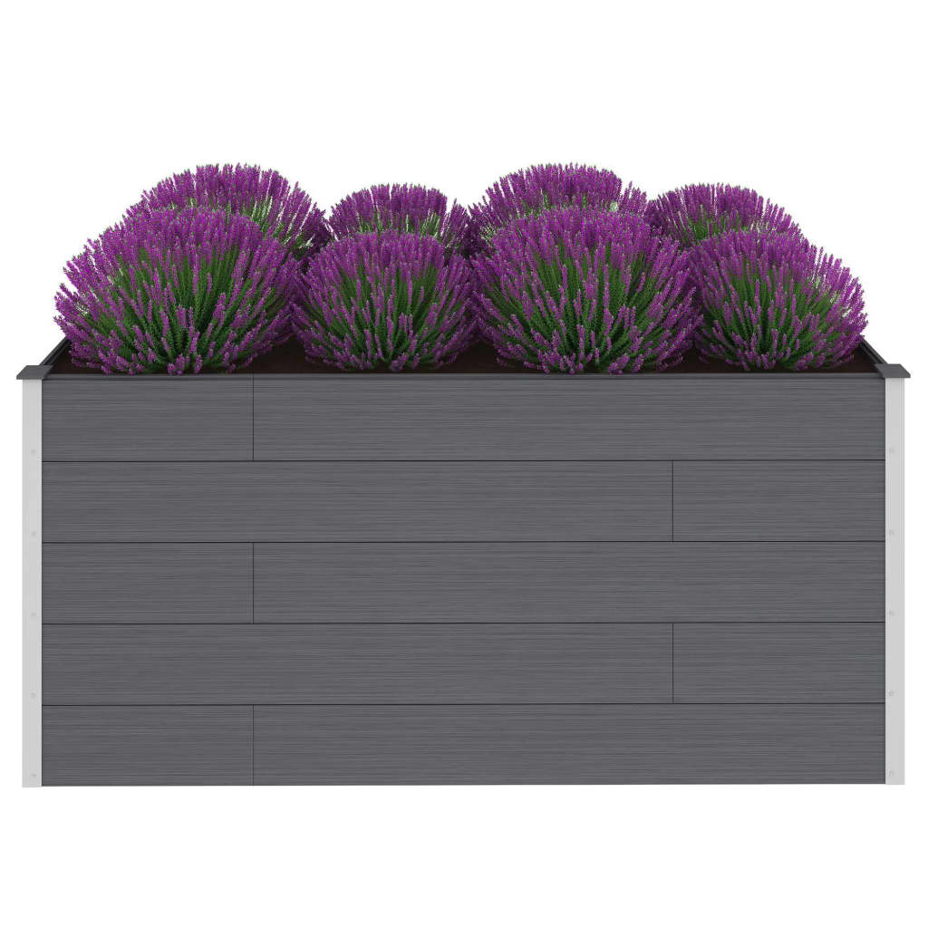 Vidaxl Planter höjde 200x100x91 cm HKC Gray