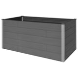 Vidaxl Planter surélevé 200x100x91 cm HKC Gray