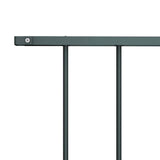 Panneau de clôture de vidaxl-acier recouvert de 1,7x1 m anthracite