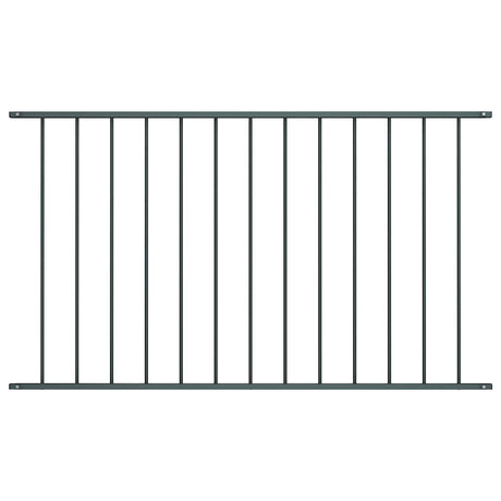 Panneau Vidaxl HEK 1.7x1.25 m en poudre-anthracite en acier