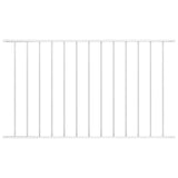 Vidaxl Fence Panel Powder - Acier recouvert de 1,7x0,75 m blanc