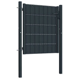 Vidaxl Port 100x81 cm PVC et anthracite en acier -colore