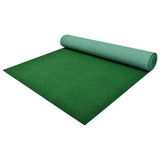 Vidaxl kënschtlech Gras mat Studs 2x1.33 m PP Green