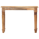 Vidaxl consoletafel 110x35x77 cm massief mangohout