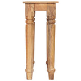 Vidaxl consoletafel 110x35x77 cm massief mangohout