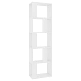 Vidaxl boekenkast kamerscherm 45x24x159 cm bewerkt hout wit