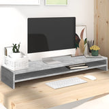 Vidaxl Monitor Standard 100x24x13 cm Prix de béton en bois transformé
