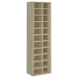 Vidaxl Shoe cabinet 54x34x183 cm Properted wood Sonoma Oak colored