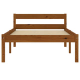 Vidaxl bedframe massief grenenhout honingbruin 100x200 cm