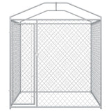 VidaXL dog kennel for outside with roof 193x193x225 cm