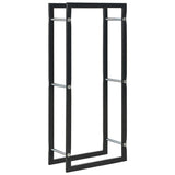 Fidaxl Foyer 44x20x100 cm en acier noir