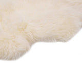 Vidaxl rug 60x180 cm Sheepskin white