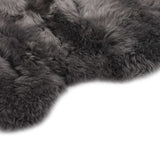 Vidaxl rug 60x180 cm sheepskin light gray