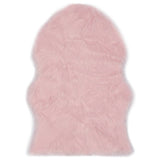 Vidaxl tapis 60x90 cm rose de fourrure artificielle