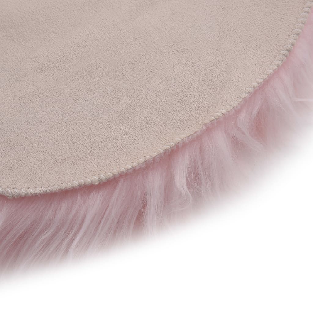 VidaXL rug 60x90 cm artificial fur pink