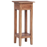 Vidaxx support pour plantes 30x30x75 cm bois d'acajou massif